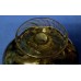 MARTIN ANDREWS ART GLASS PERFUME BOTTLE – MIDNIGHT SUN DESIGN – FLAT OVAL 150ml 